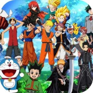 Tranh tô màu Anime