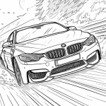 Coloriage BMW