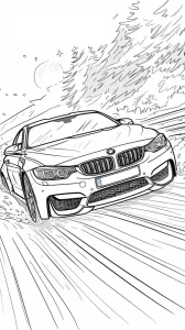 Coloriage BMW