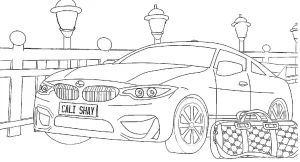 Coloriage BMW