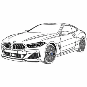 Coloriage BMW