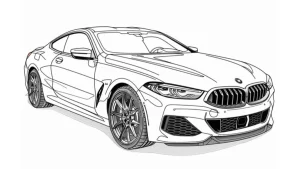 Coloriage BMW