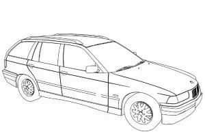 Coloriage BMW