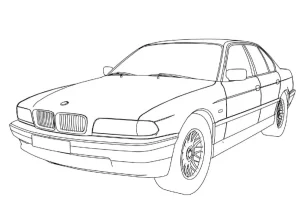 Coloriage BMW