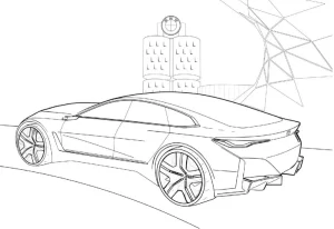 Coloriage BMW