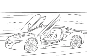 Coloriage BMW