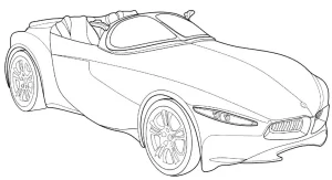 Coloriage BMW