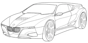 Coloriage BMW