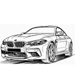 Coloriage BMW