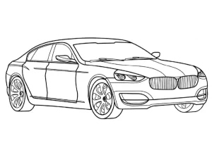 Coloriage BMW