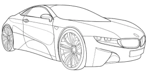 Coloriage BMW