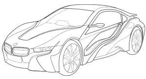 Coloriage BMW
