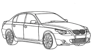 Coloriage BMW