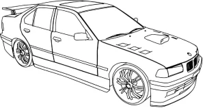 Coloriage BMW