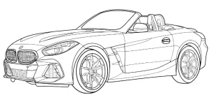 Coloriage BMW