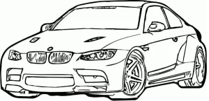 Coloriage BMW