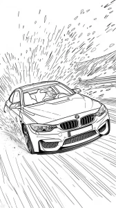 Coloriage BMW