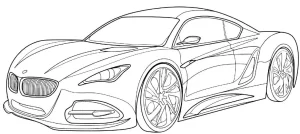 Coloriage BMW