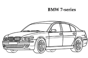 Coloriage BMW