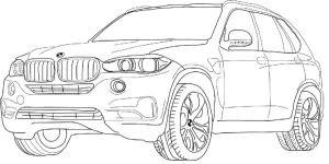 Coloriage BMW