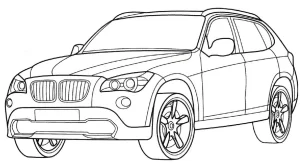 Coloriage BMW