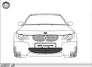 Coloriage BMW