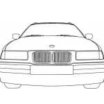 Coloriage BMW