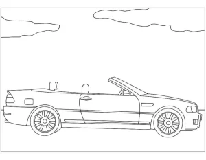 Coloriage BMW