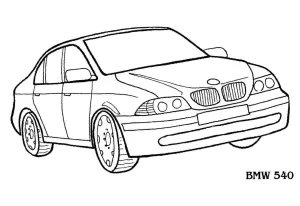 Coloriage BMW