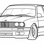 Coloriage BMW