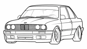 Coloriage BMW