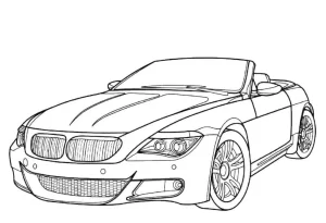 Coloriage BMW