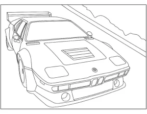 Coloriage BMW