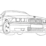 Coloriage BMW