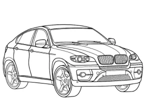 Coloriage BMW