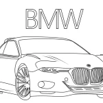 Coloriage BMW