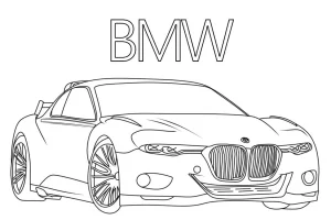 Coloriage BMW