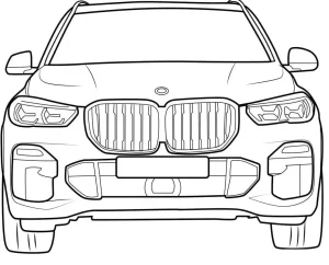 Coloriage BMW
