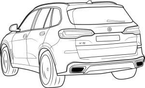 Coloriage BMW