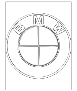 Coloriage BMW