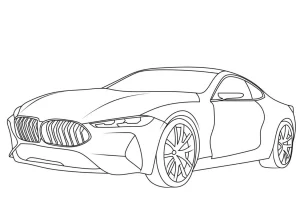 Coloriage BMW