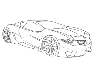 Coloriage BMW