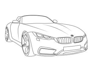 Coloriage BMW