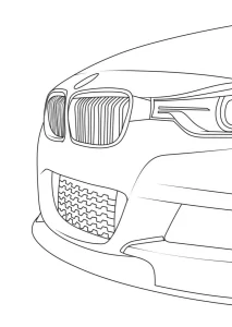 Coloriage BMW