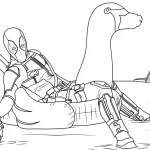 Coloriage Deadpool