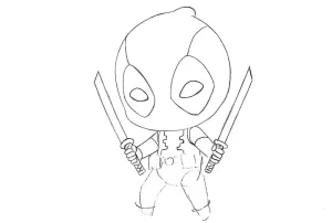 Coloriage Deadpool