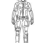 Coloriage Deadpool