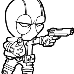 Coloriage Deadpool