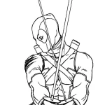 Coloriage Deadpool