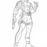 Coloriage Deadpool